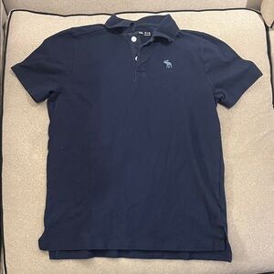 Abercrombie Kids Dark Blue Polo Shirt BOYS 11/12